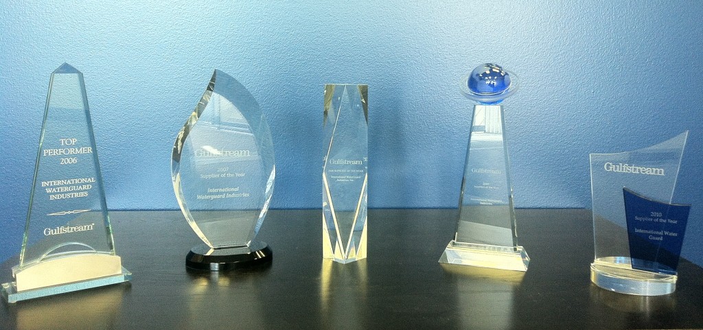 Our awards from Gulfstream.