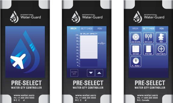 Pre-Select System Water Weight Management System