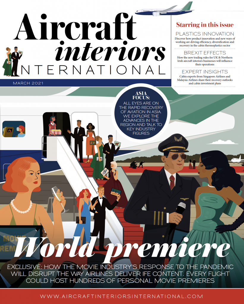 IWG + Aircraft Interiors and Business Interiors Magazine
